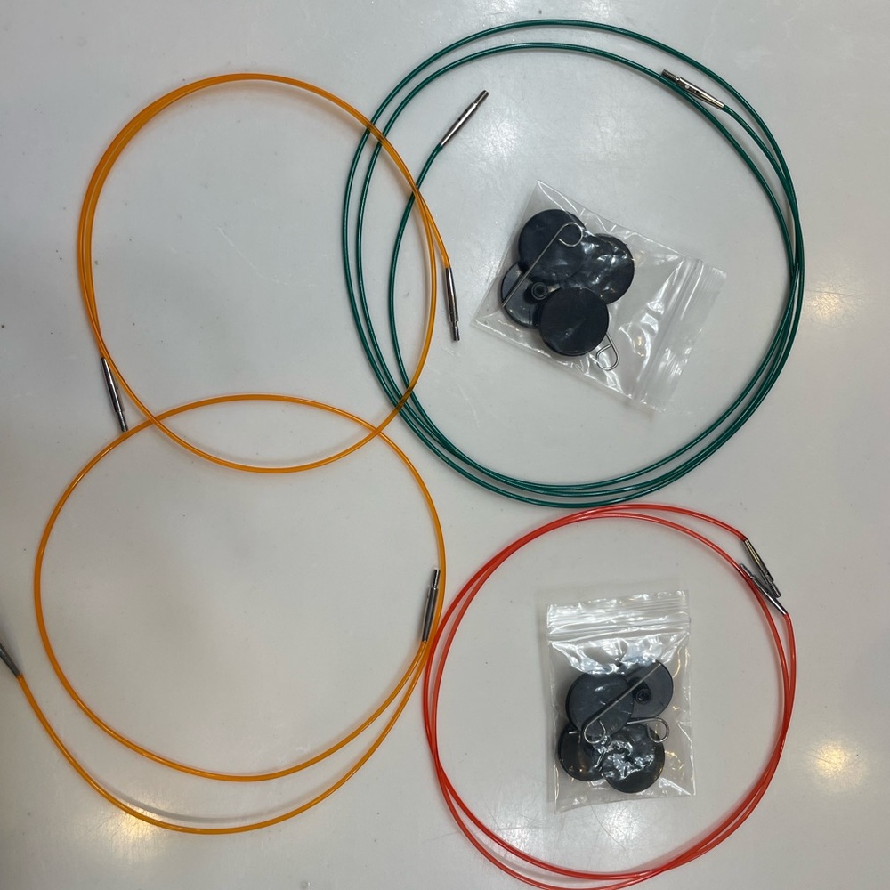 Interchangeable Circular Knitting Cables